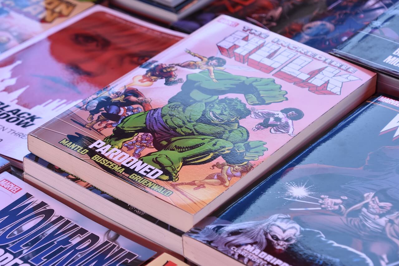 Imagen que muestra un cómic de Hulk
